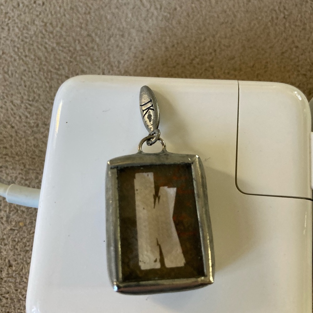 Jewel Kade Mini K Initial Charm